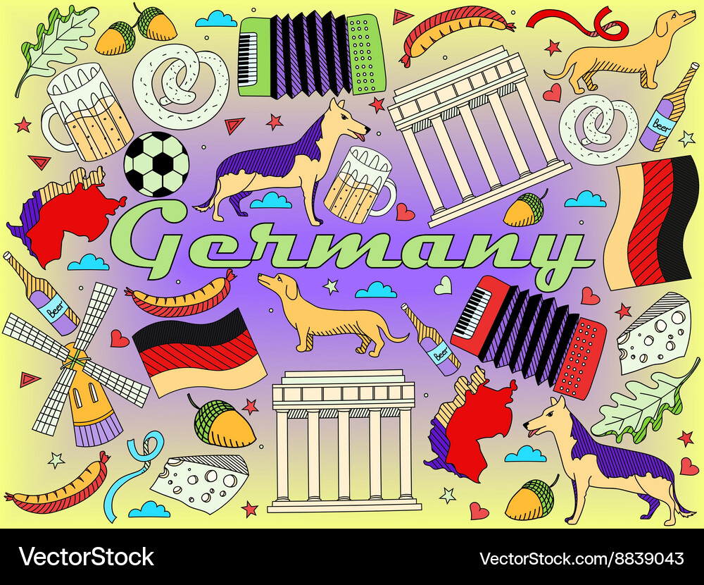 Germany Royalty Free Vector Image - VectorStock