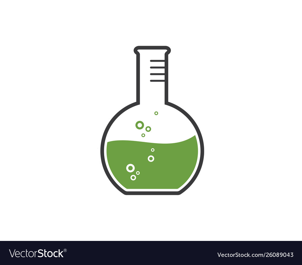 Laboratory icon logo design