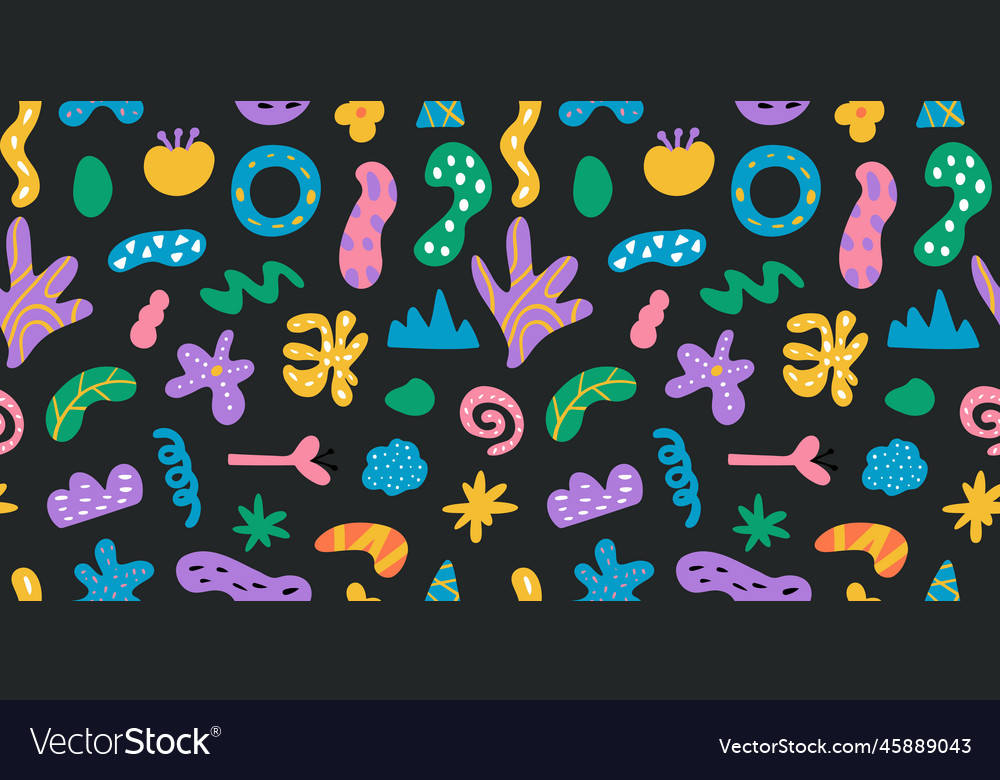 Modern abstract seamless pattern vector image Modern abstract seamless pattern
