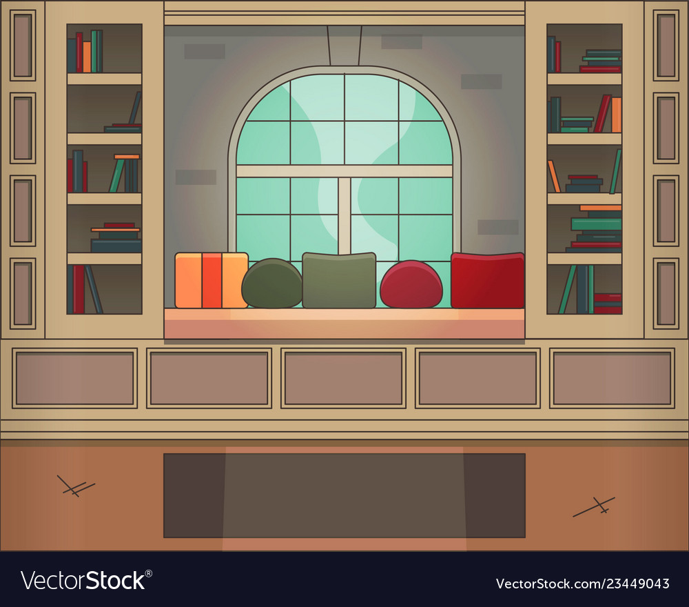 Modern room Royalty Free Vector Image - VectorStock