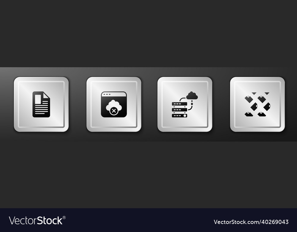 Set file document failed access cloud storage
