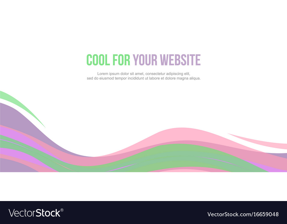 Abstract background header website design