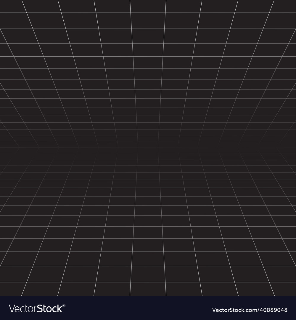 Abstract grid 3d lined background vector image Abstract grid 3d lined background