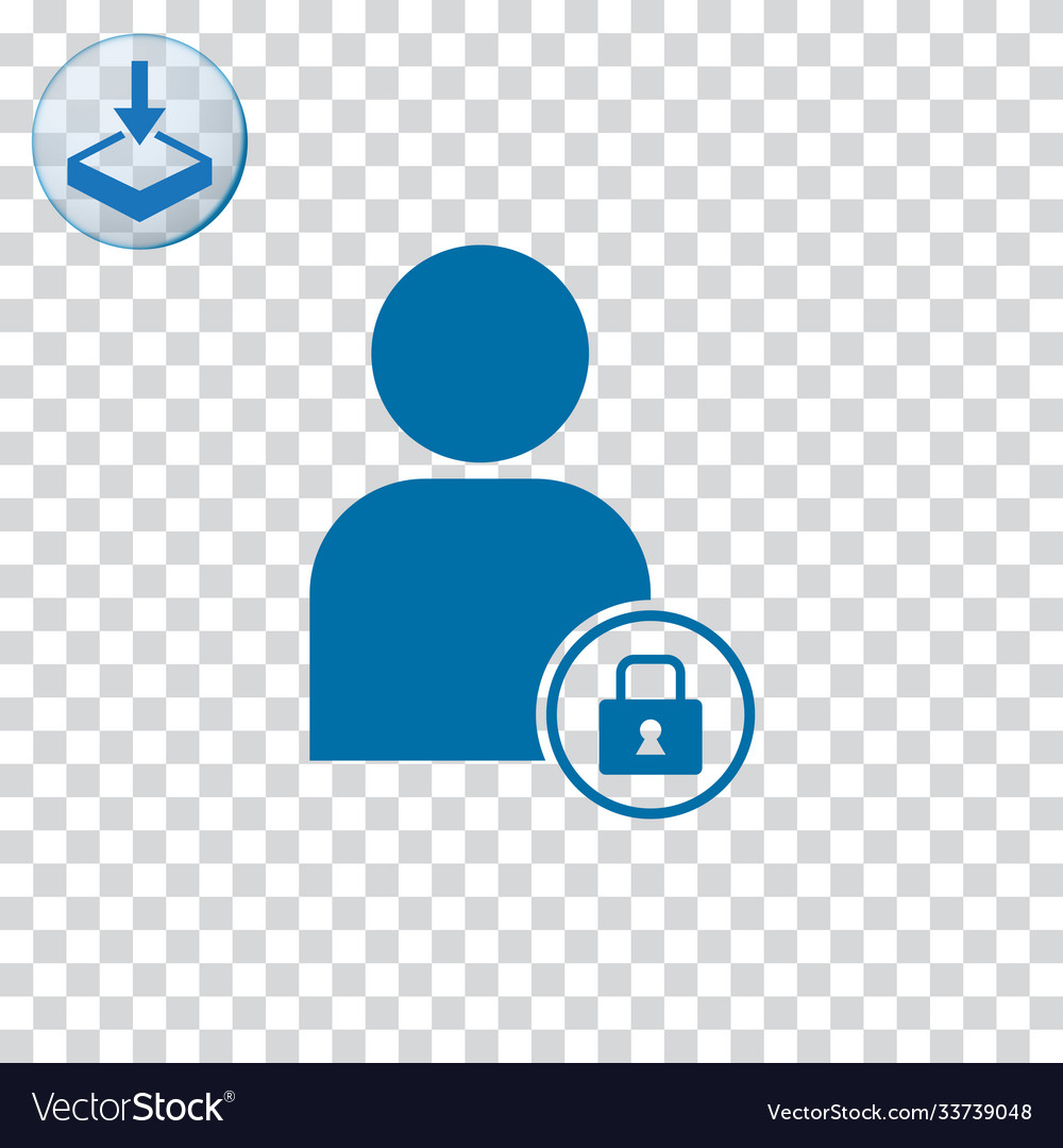 Block user icon for web and mobile