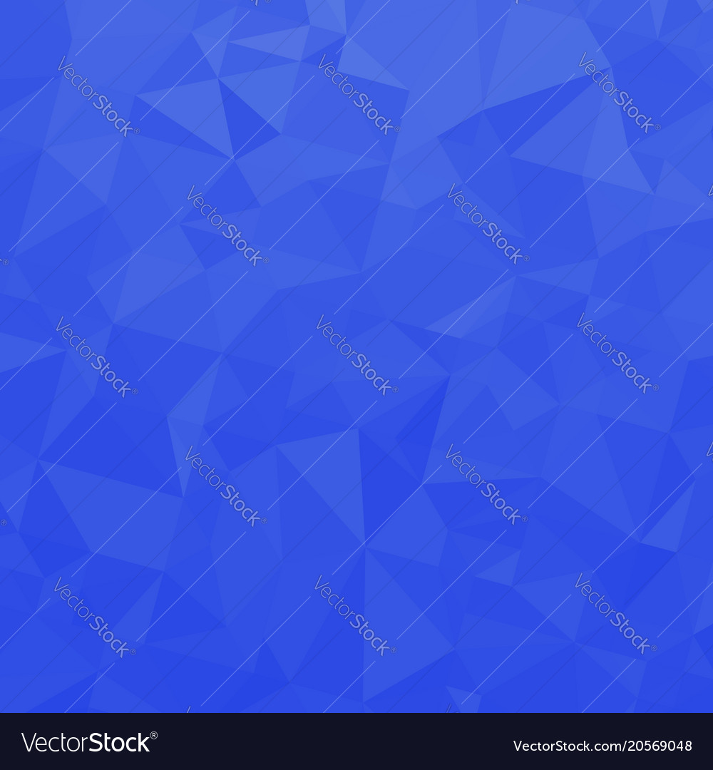 Blue polygonal background triangular pattern low