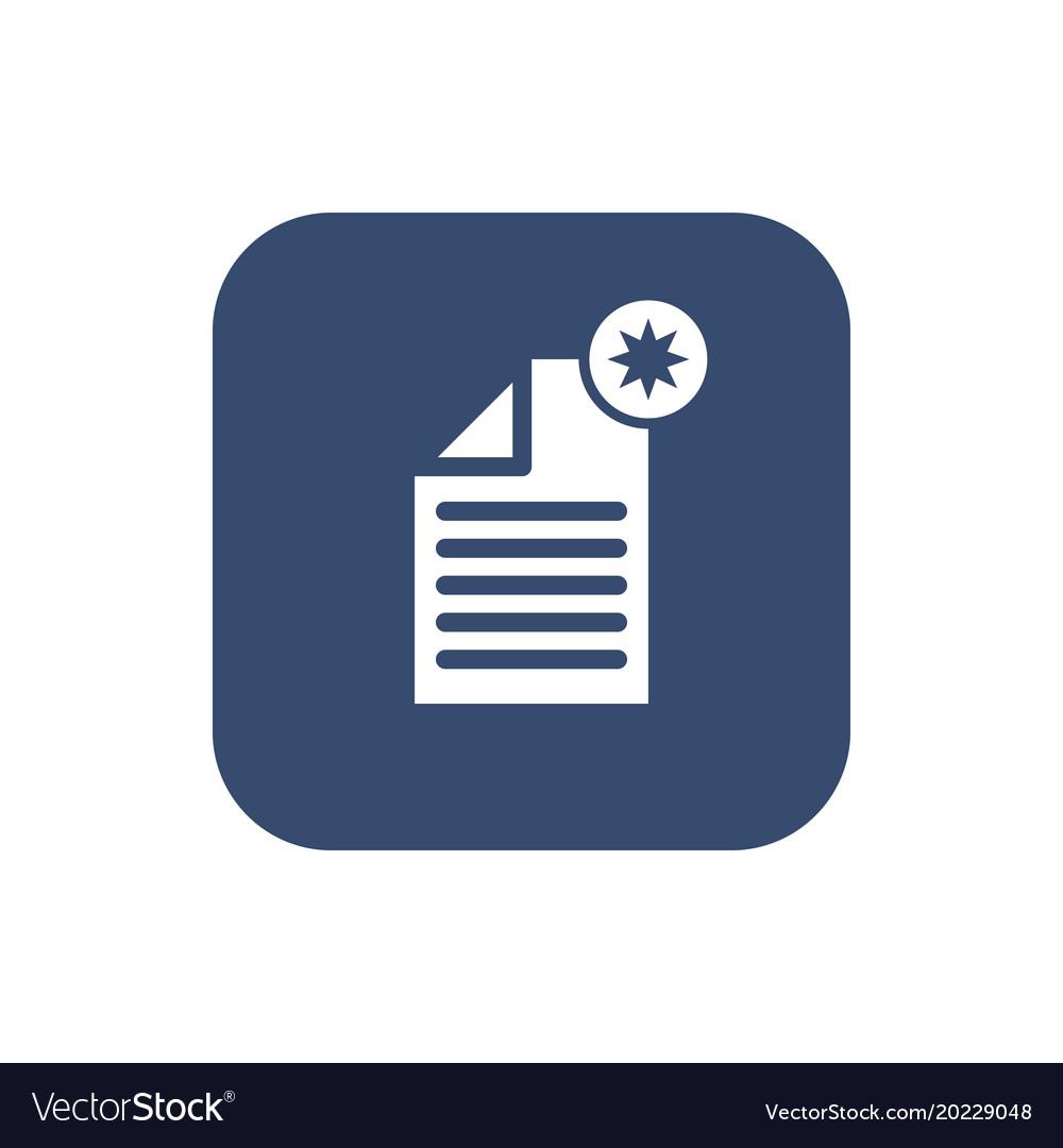 Create document- icon flat design