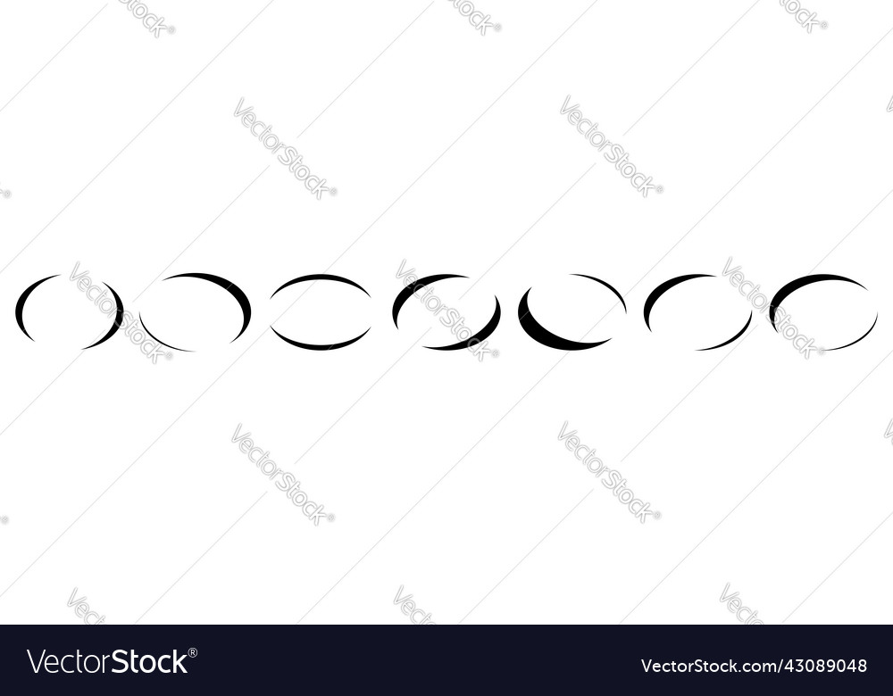 Oval ellipse empty frame border elliptical banner