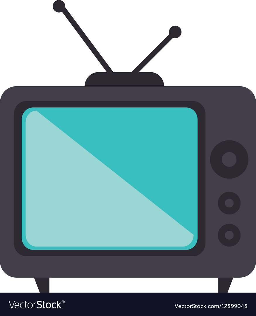 Retro Television Icon