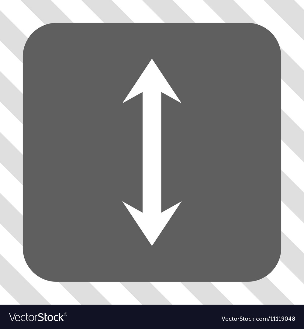 Vertical flip rounded square button