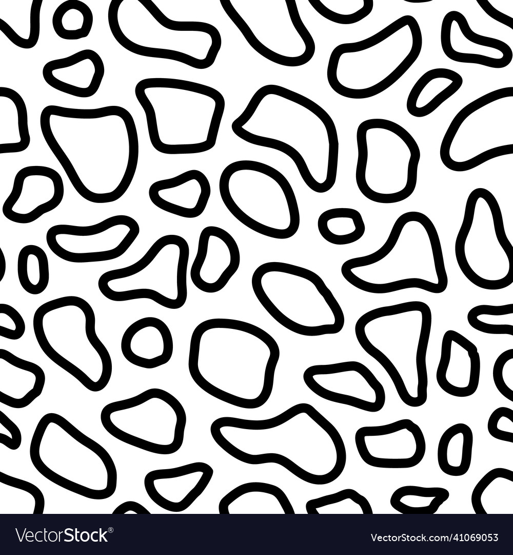 Doodle hand drawn seamless pattern scribble