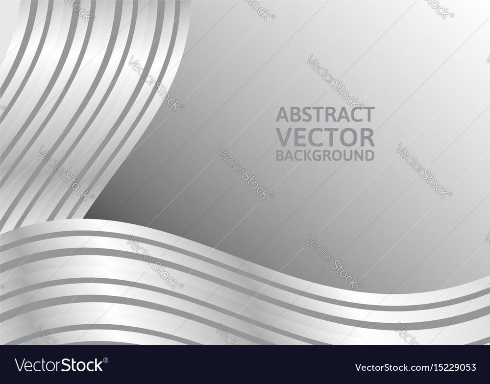 Gray curve abstract background with copy space