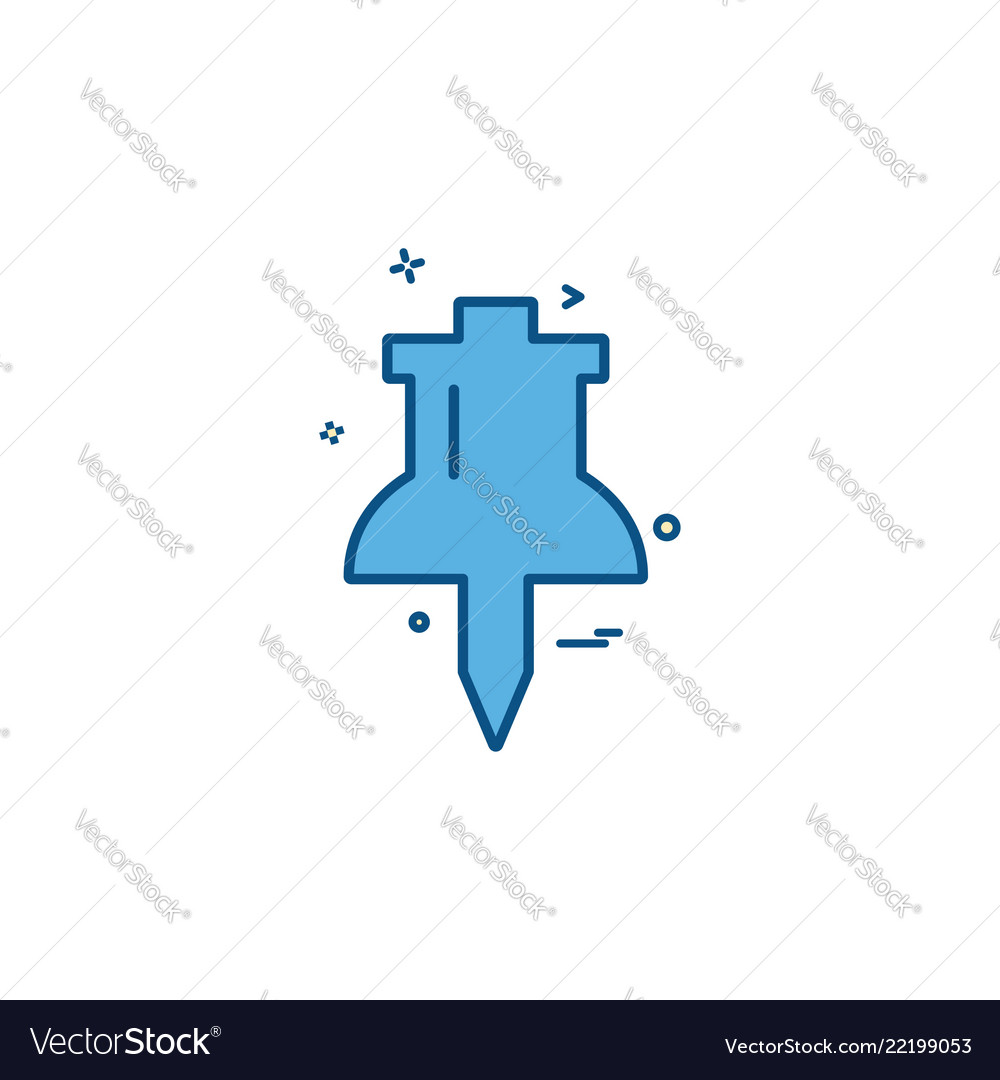 pin mark thumb pin