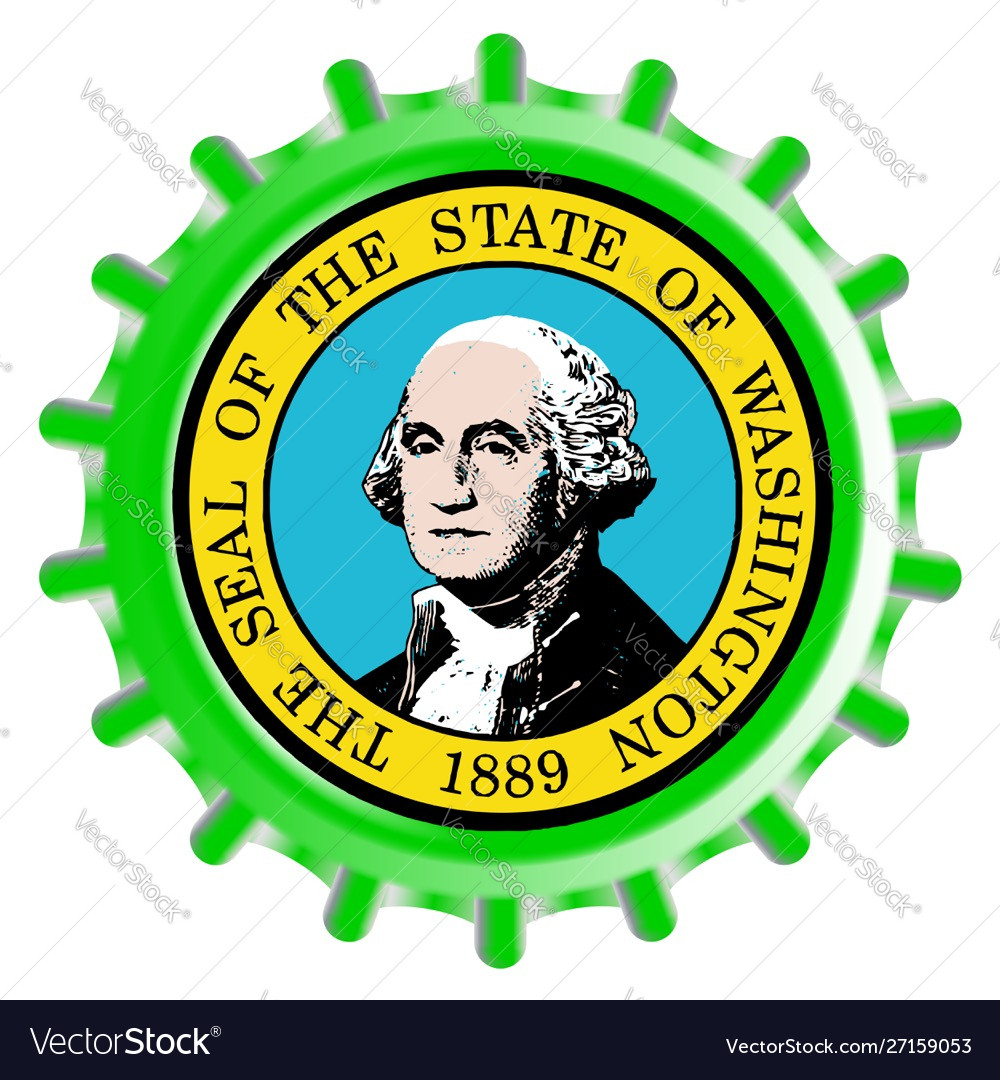 Washington state bottle cap