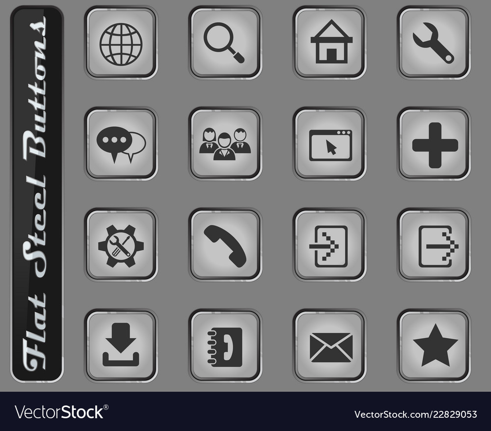 Web tools icon set