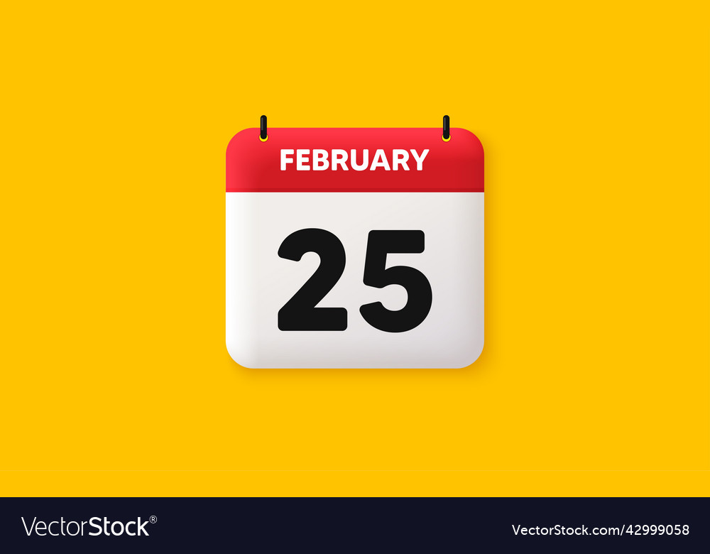 25th day of the month icon event schedule date
