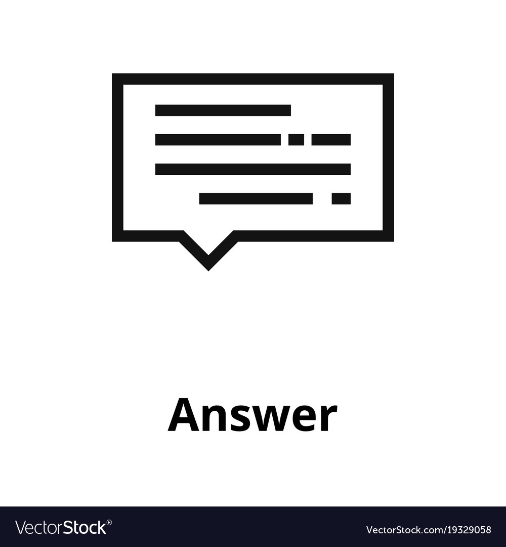Answer support line icon