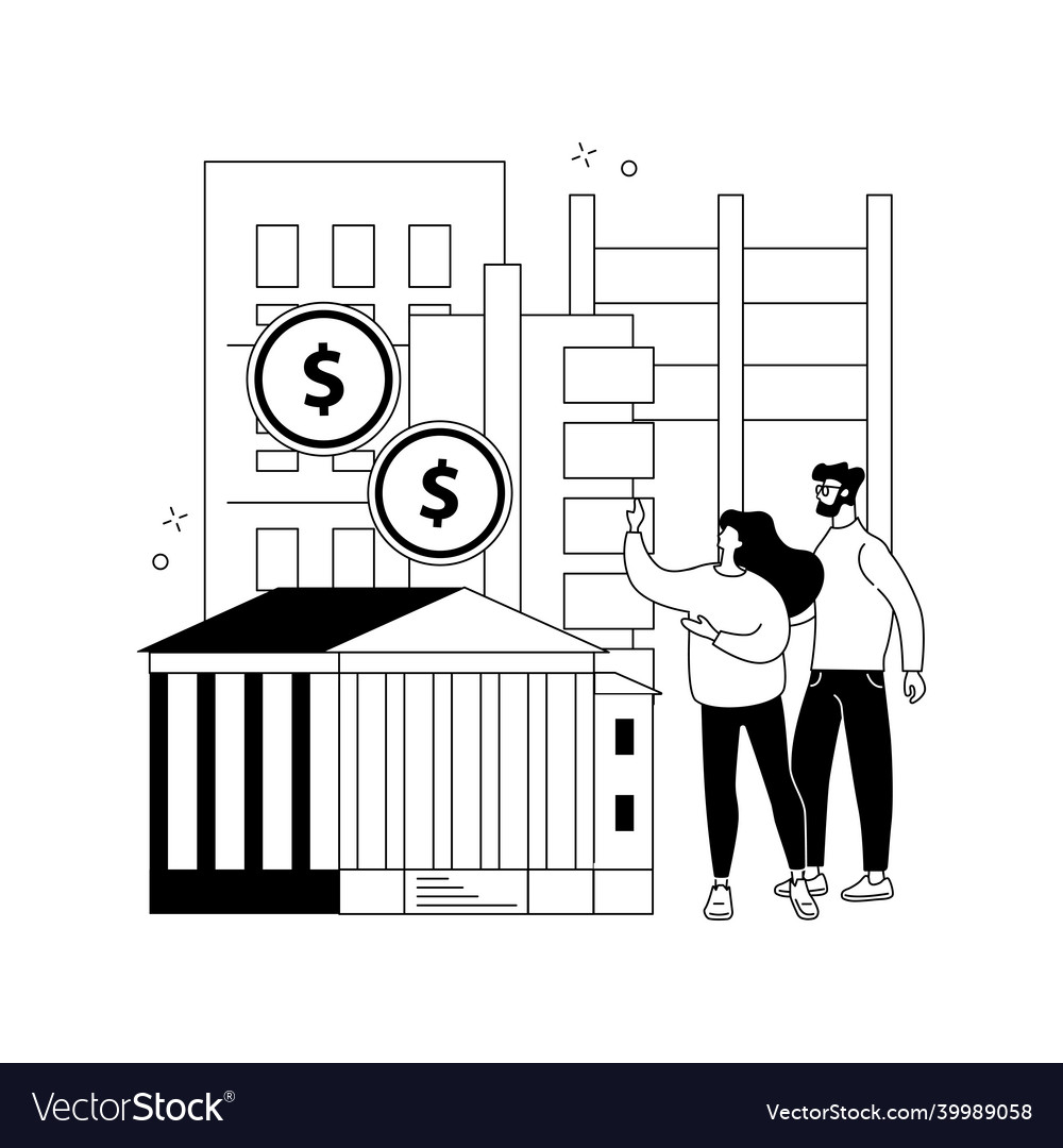 Building subsidy abstract concept Vector Image Building subsidy abstract concept