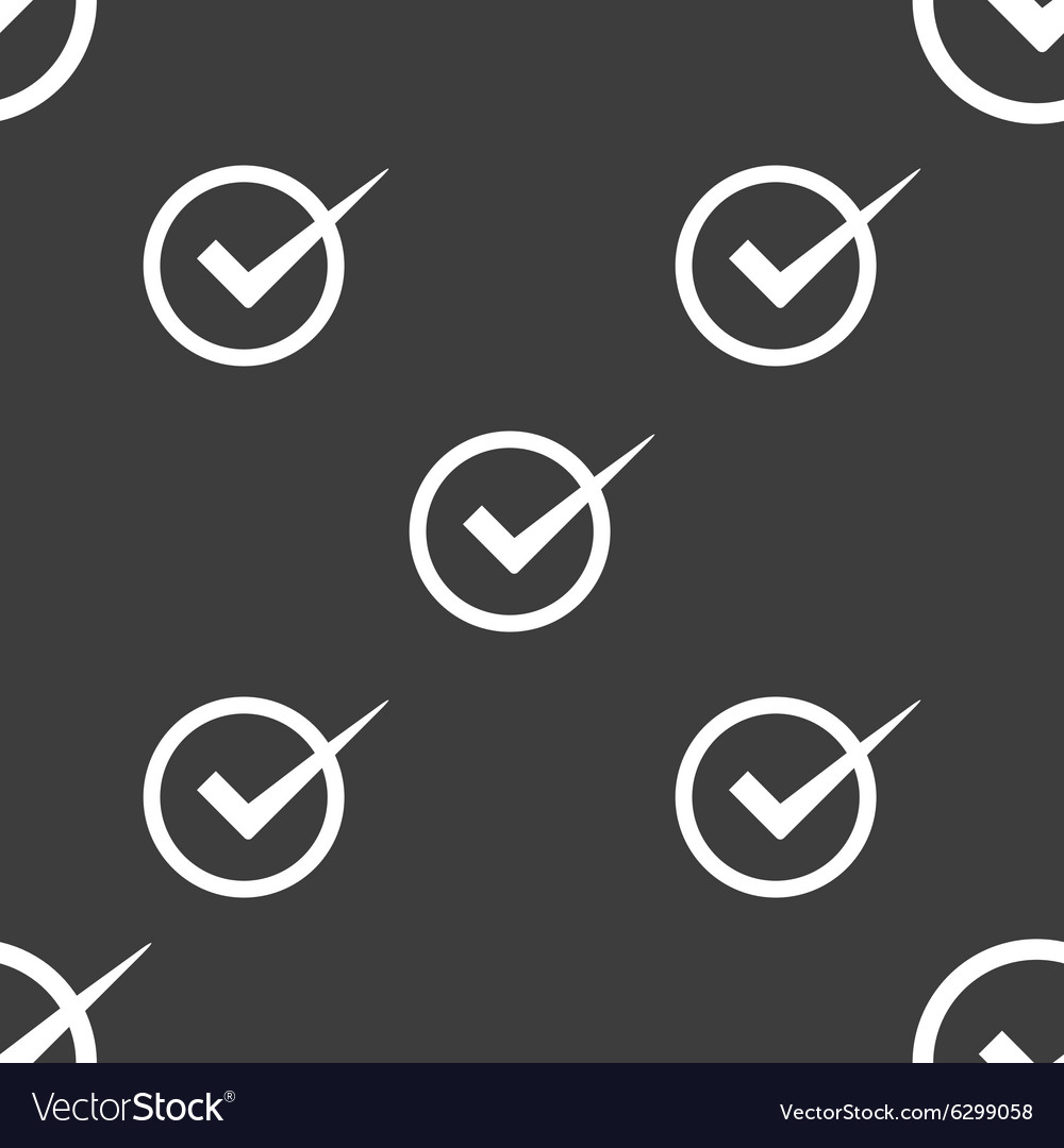 Überprüfen Sie die Zeichenzeichen-Symbol-Checkbox-Taste nahtlos