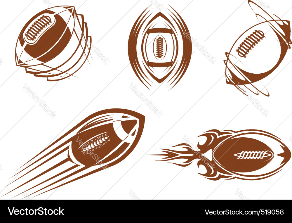 Football Royalty Free Vector Image - VectorStock