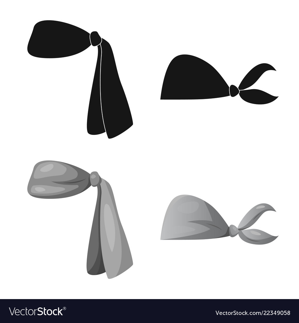 Isolated object of scarf and shawl symbol