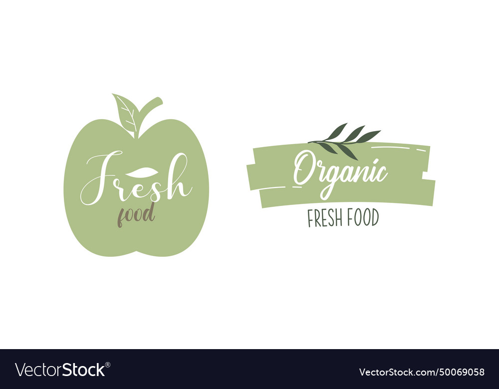 Organic food farm fresh and natural products