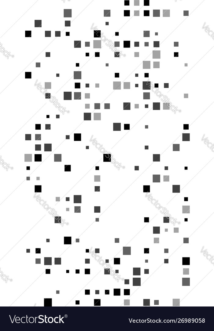 Random squares mosaic pattern pixelated