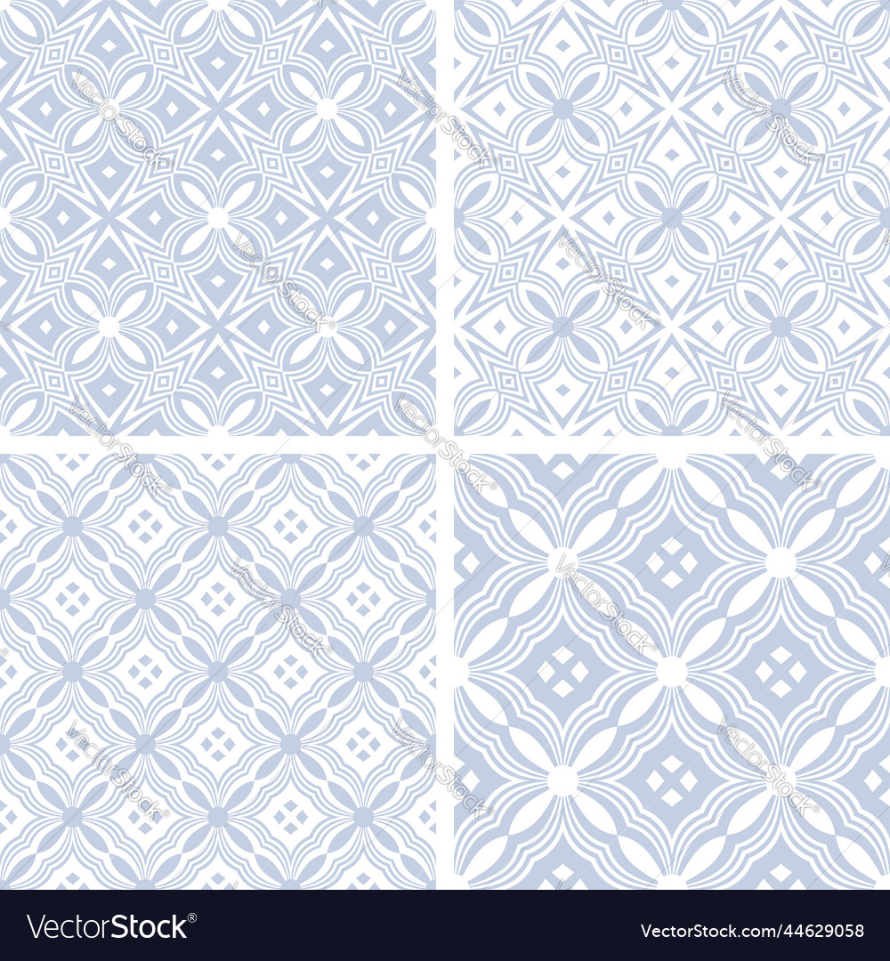 Seamless patterns set