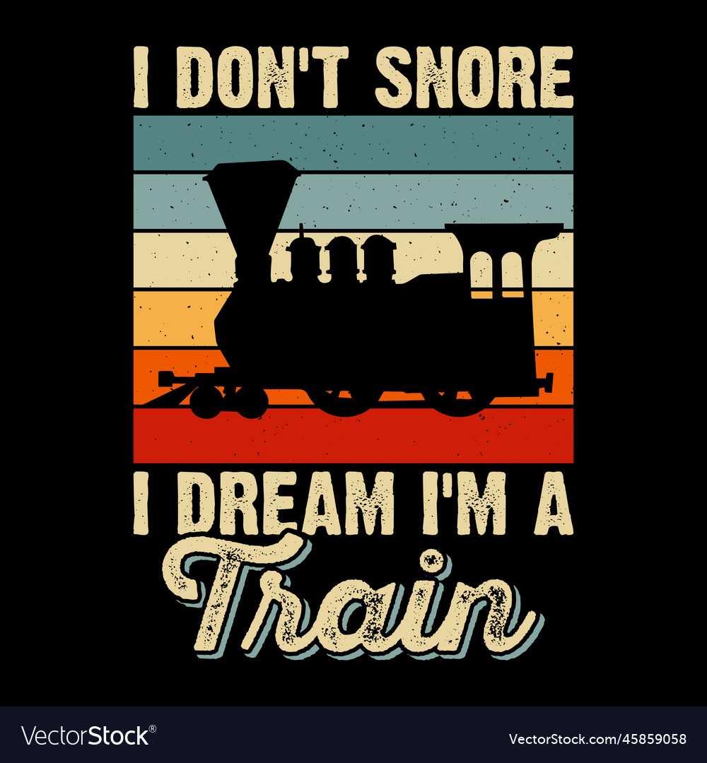 Train station retro vintage t-shirt design