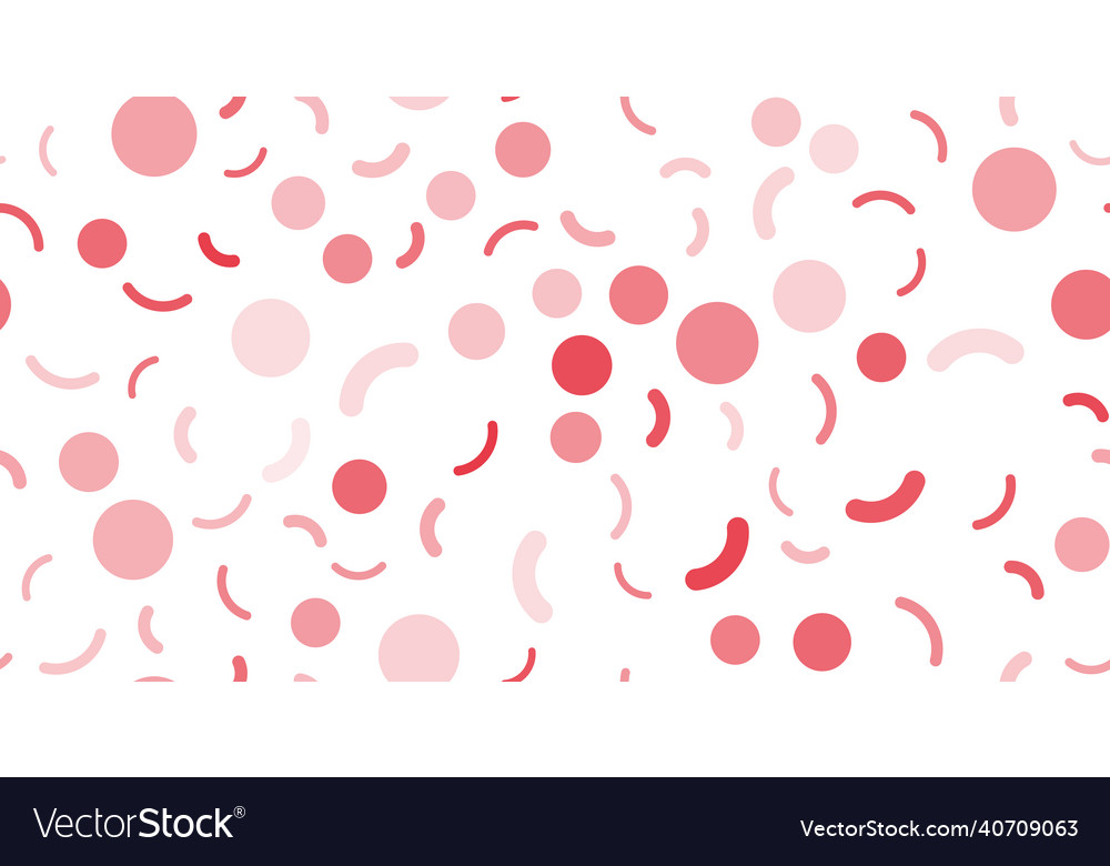 Abstract shapes seamless pattern background made vector image Abstract shapes seamless pattern background made