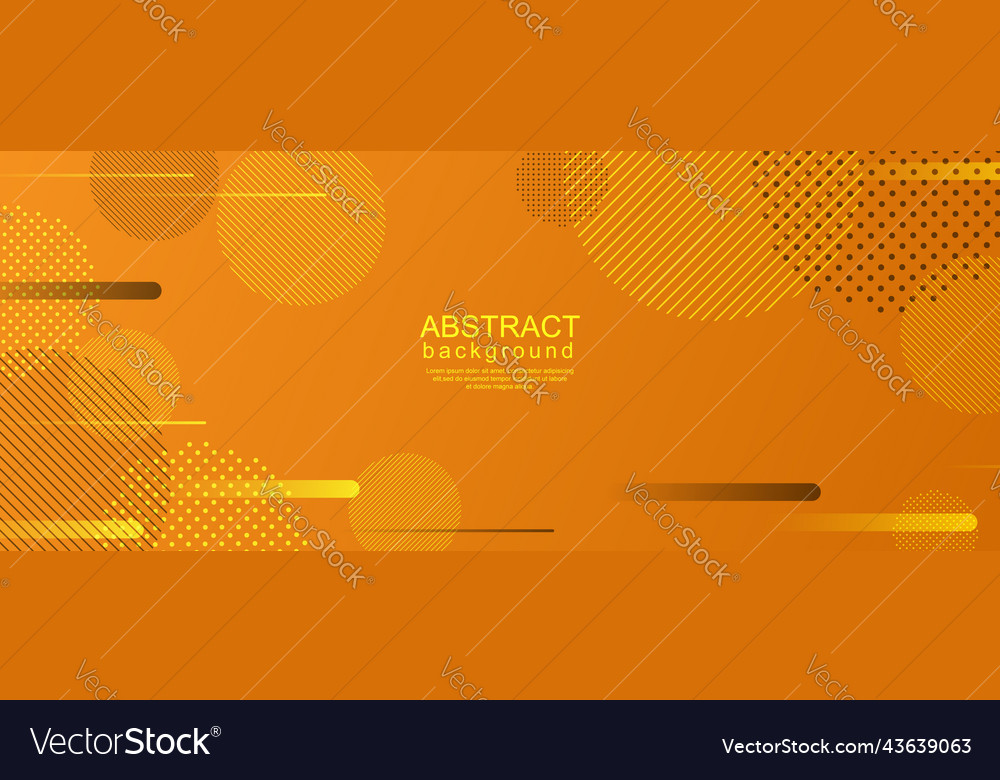 Dynamic line background with orange gradient