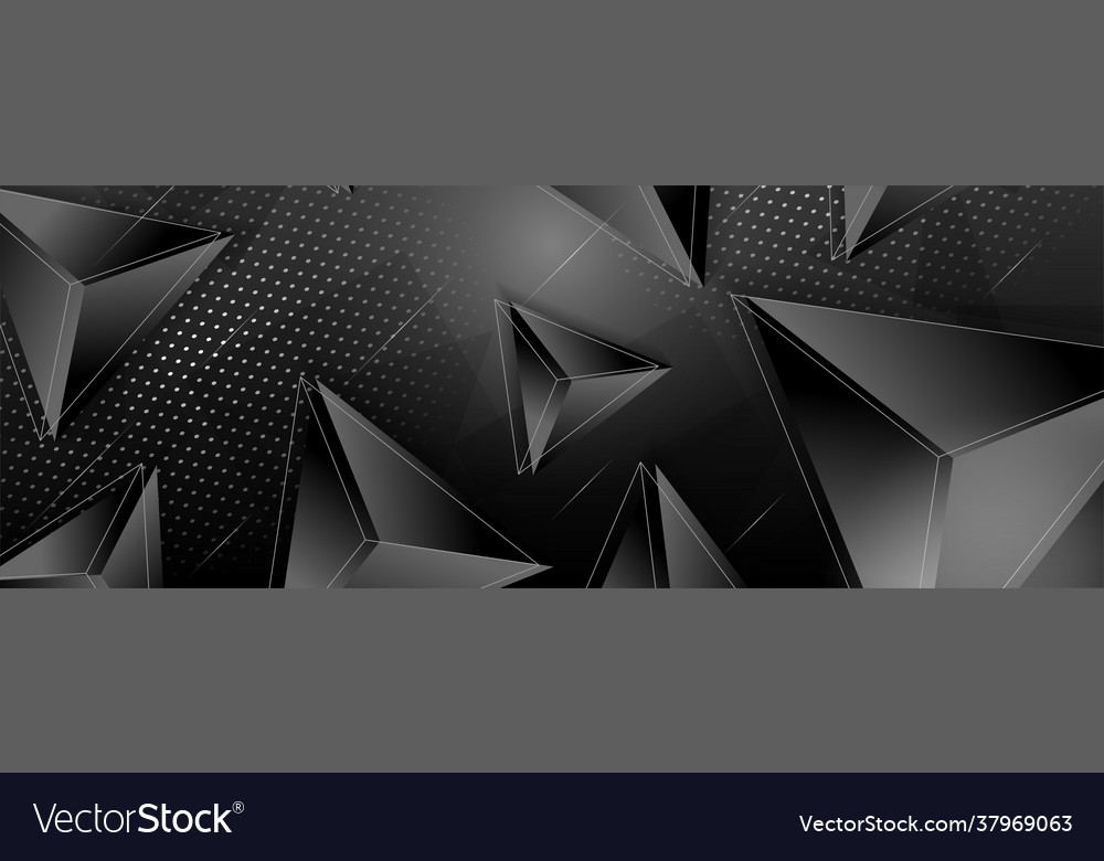 Modern Abstract Triangle Background
