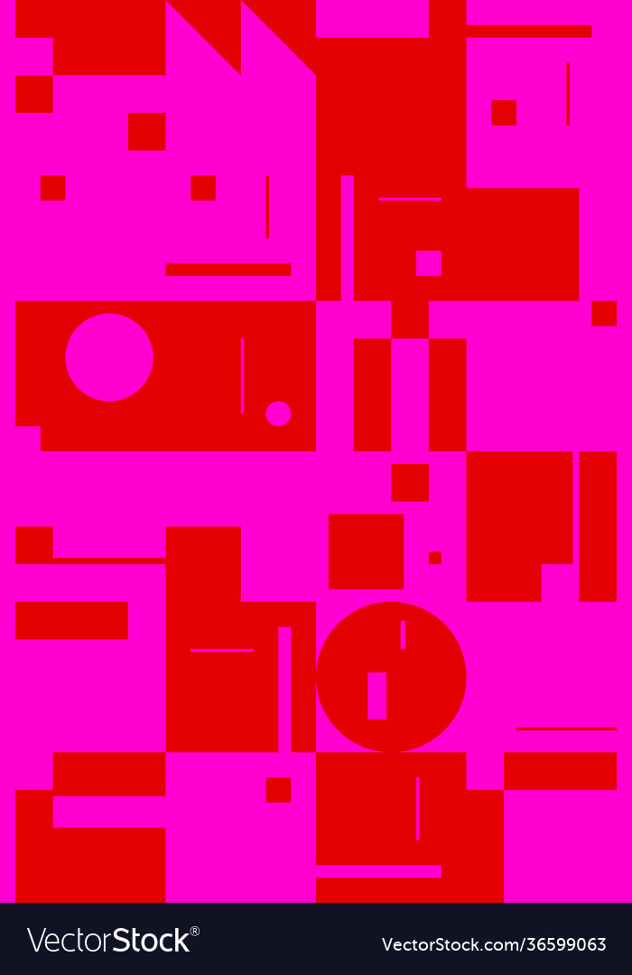 Neon abstract pattern design vector image Neon abstract pattern design
