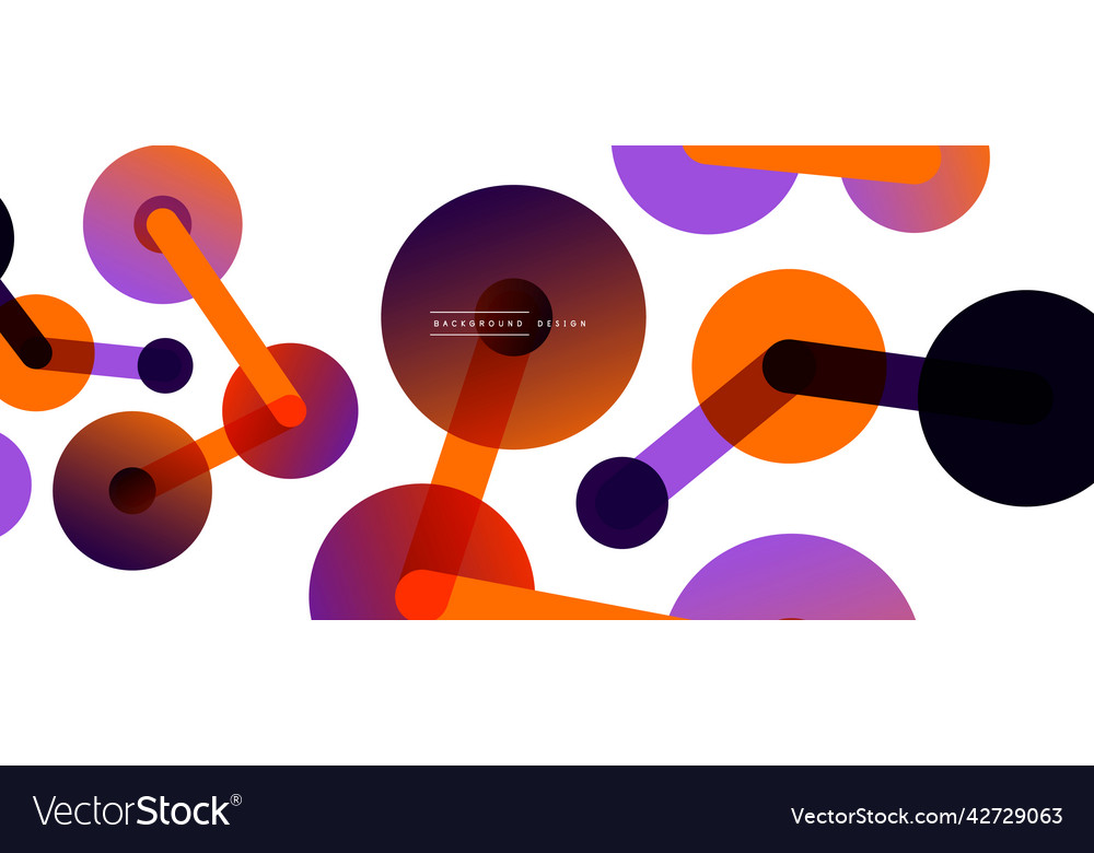 Network concept abstract background dots Vector Image Network concept abstract background dots