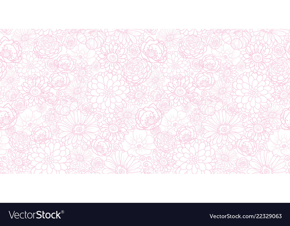 Pink flowers texture pattern