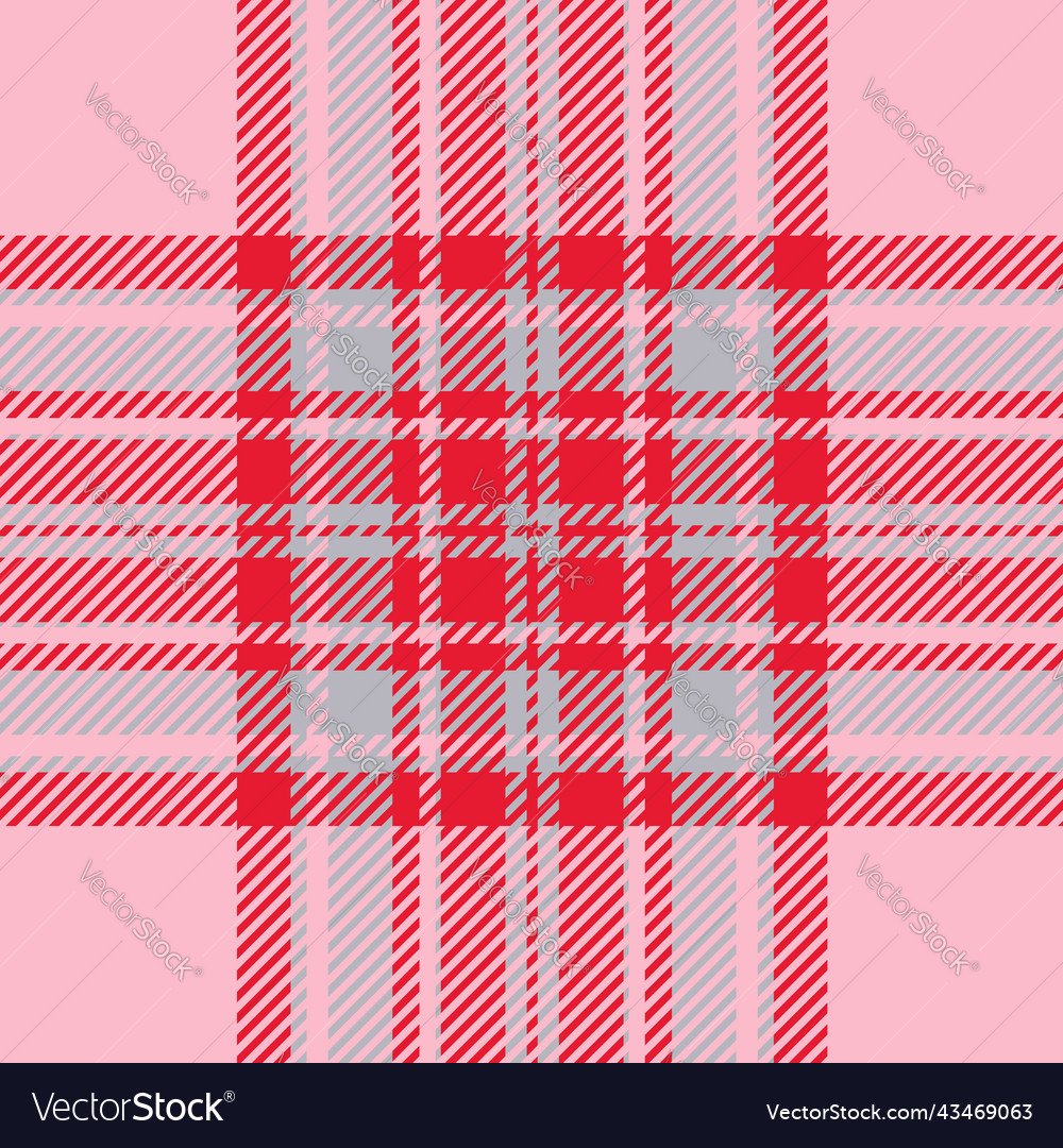 Plaid check pattern seamless fabric texture vector image Plaid check pattern seamless fabric texture