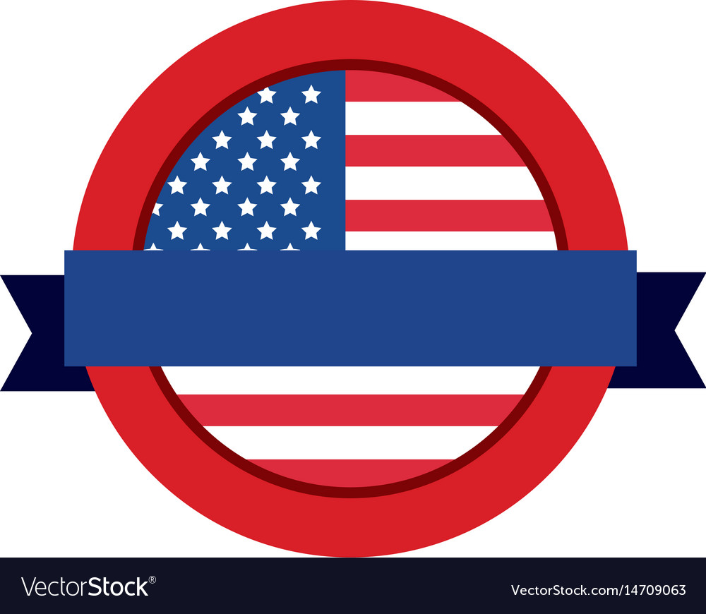 United states of america emblematic seal Vector Image