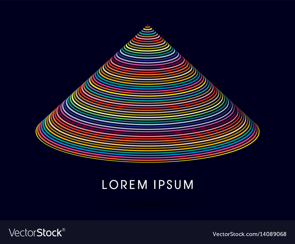 Abstract Pyramid Royalty Free Vector Image - Vectorstock