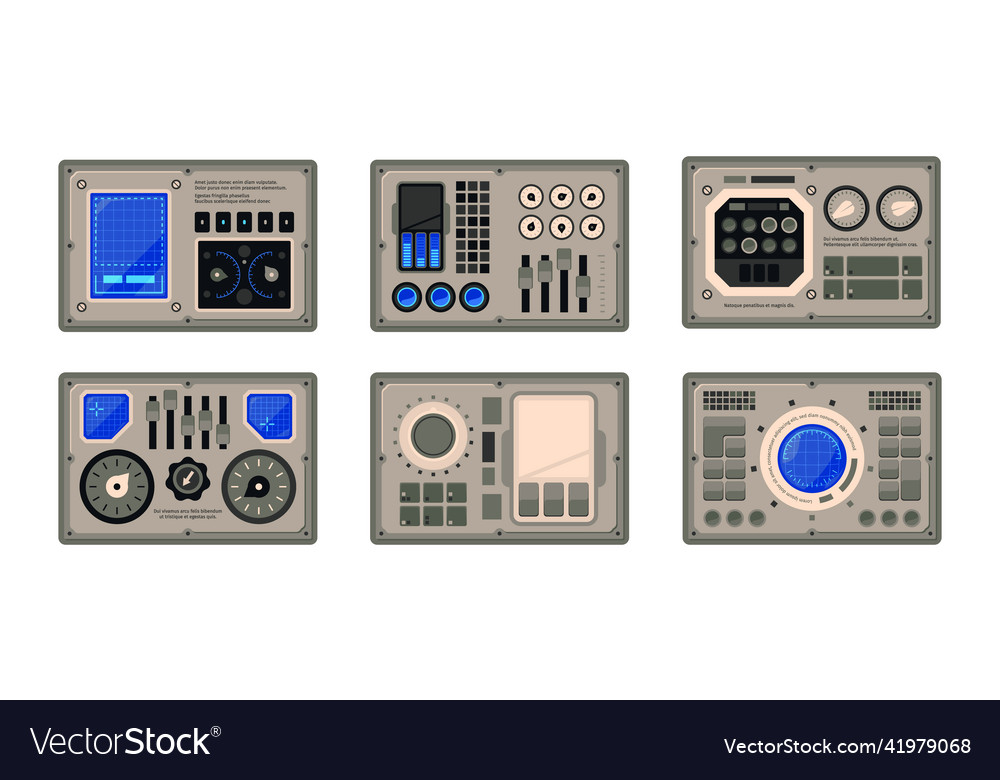 Control panel spaceship ui dashboard - Control Panel Spaceship Ui Dashboard Round Vector 41979068 