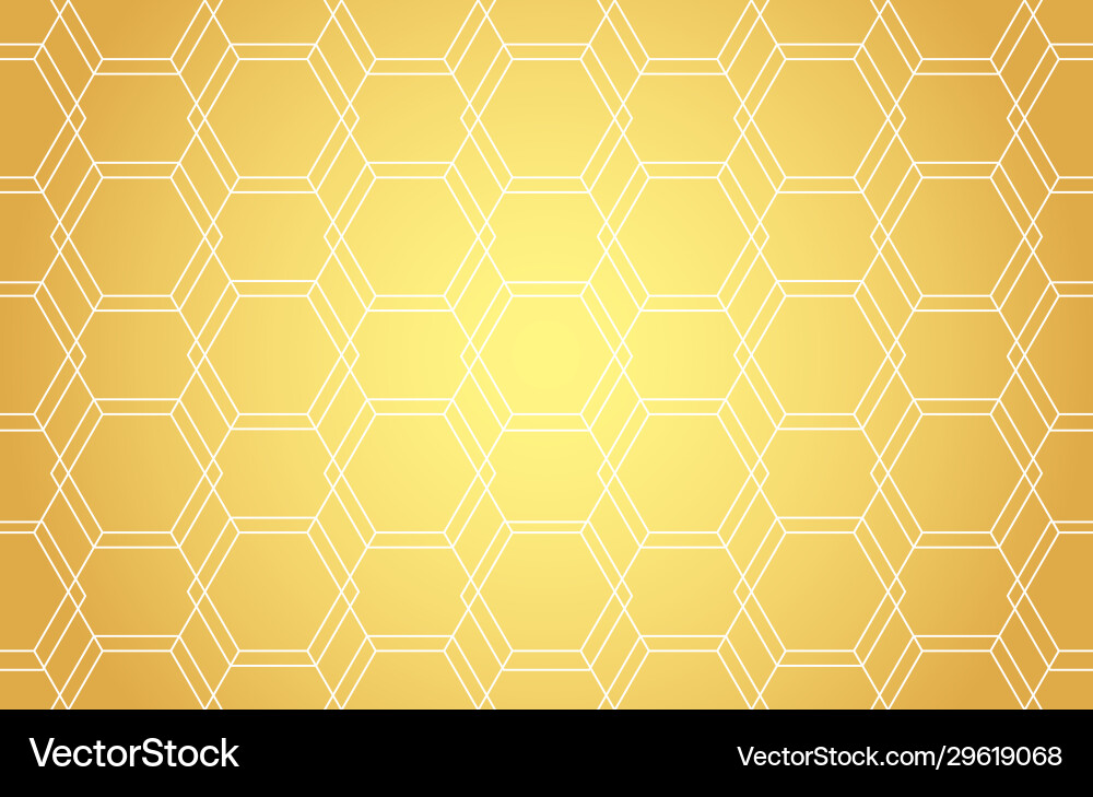 Golden lines seamless pattern Royalty Free Vector Image