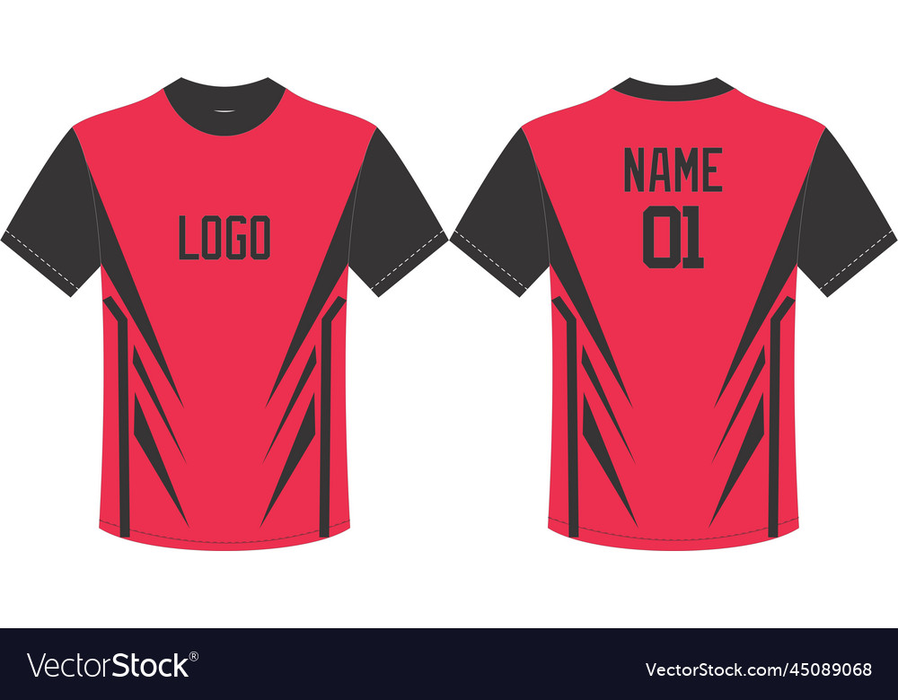 Half sleeve t shirt mock ups template designs Vector Image