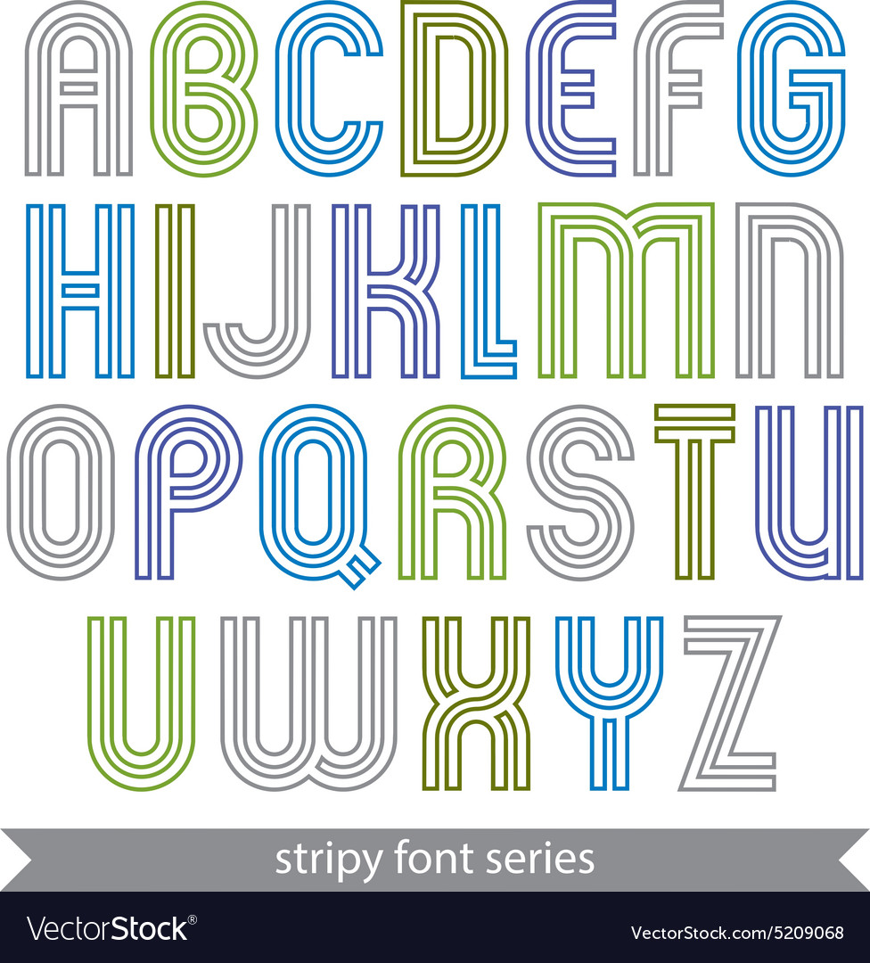 Poster elegant stripy typescript best for