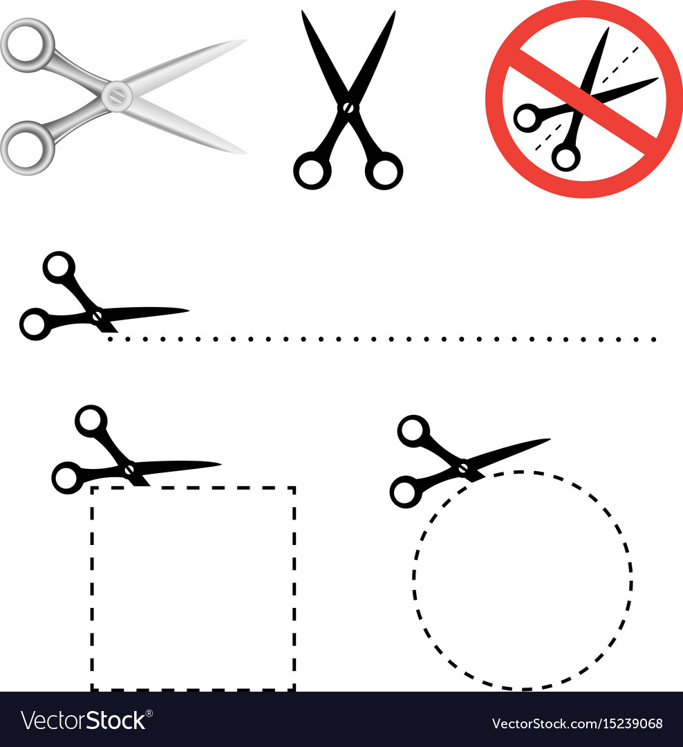 Scissors icon collection