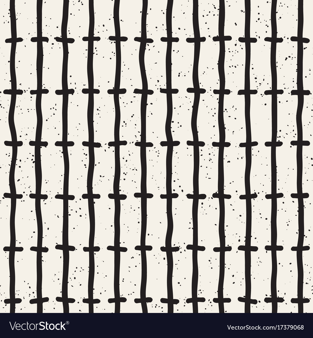 Seamless pattern with hand drawn lines abstract