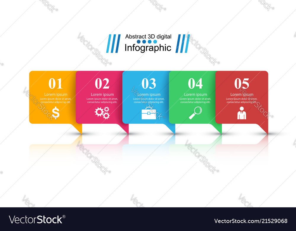 Speech Bubbles Dialog Icons - Info Set