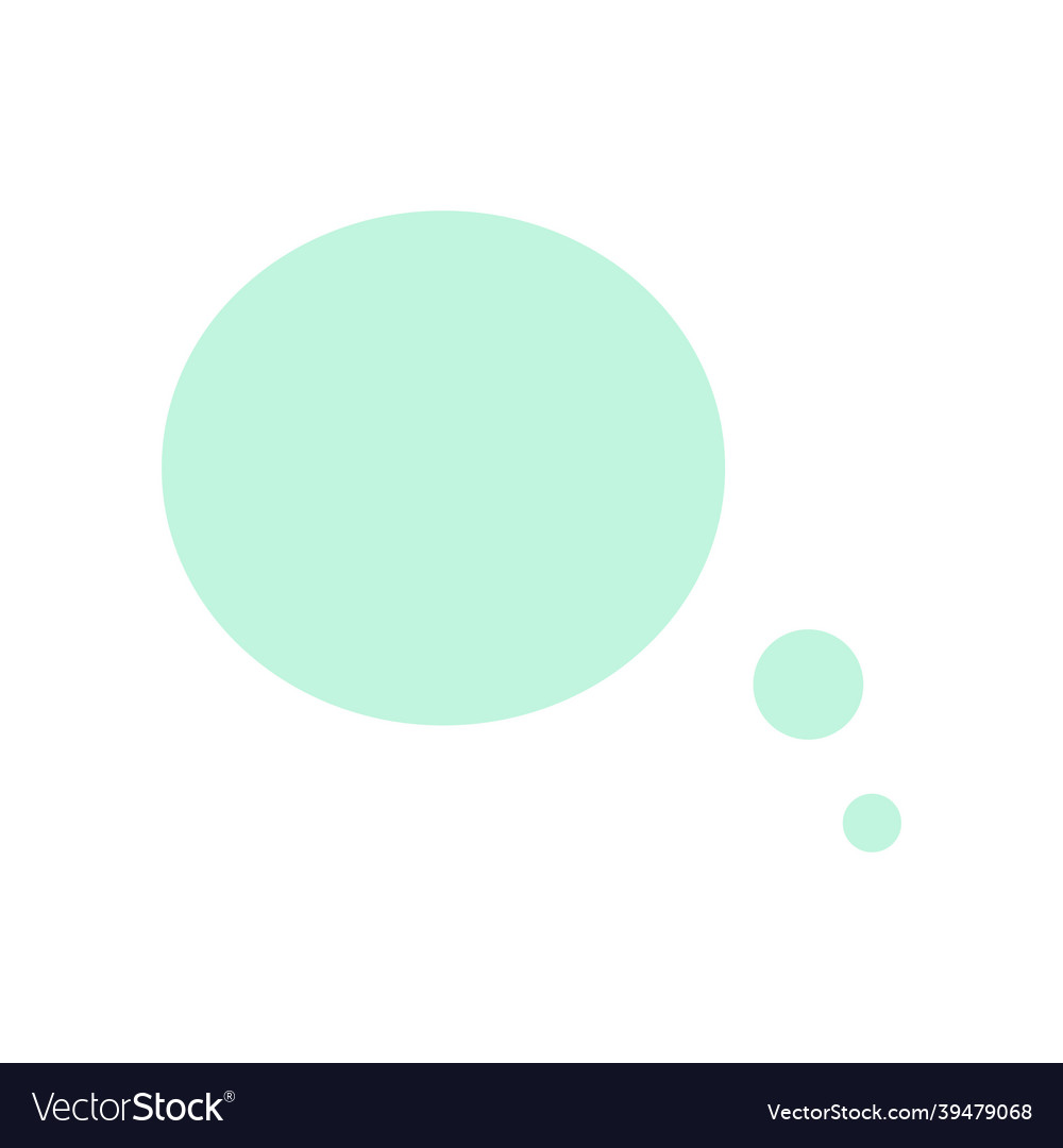 Text message thinking icon speech bubble vector image Text message thinking icon speech bubble