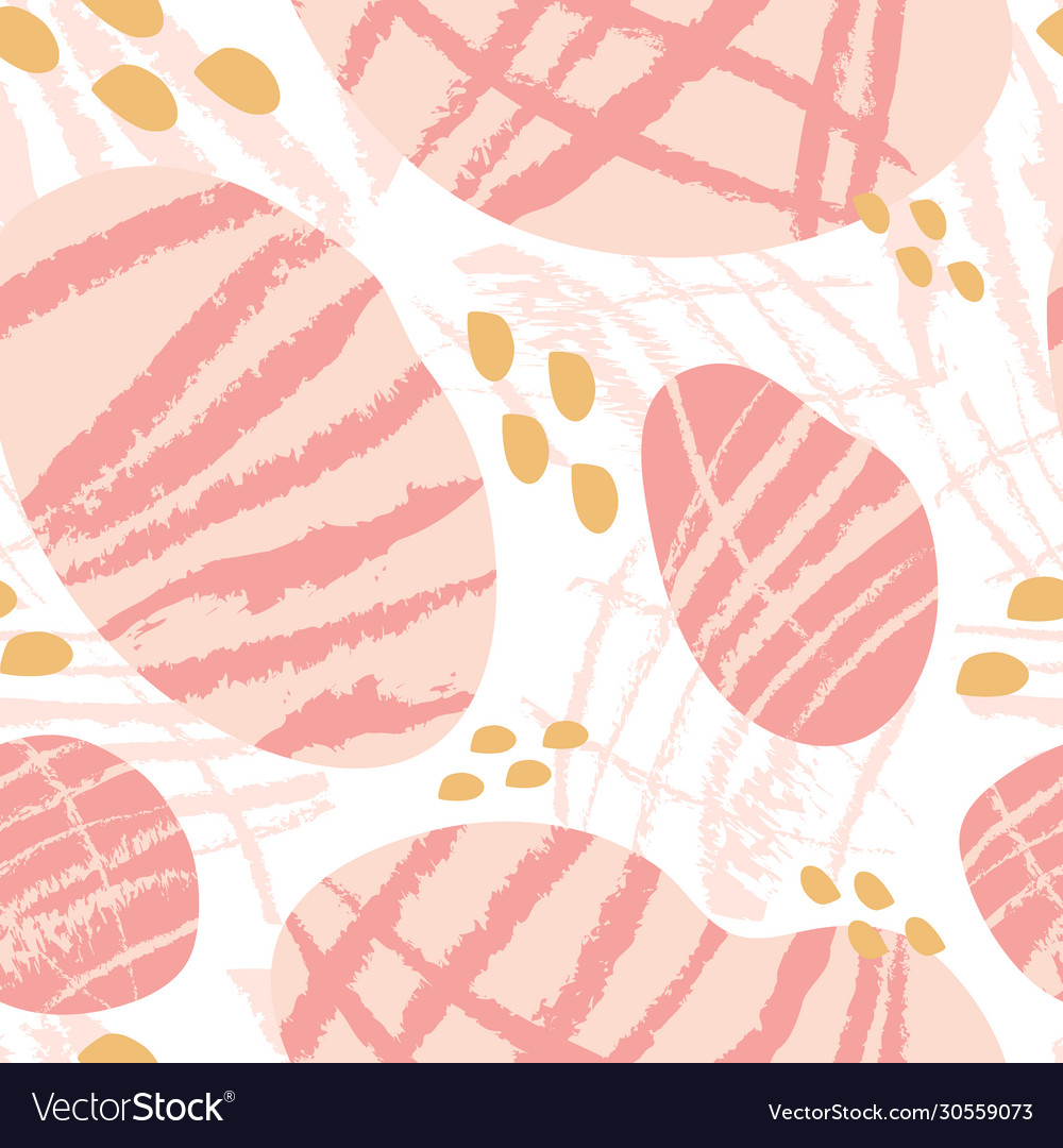 Abstract seamless pattern with geometric vector image Abstract seamless pattern with geometric