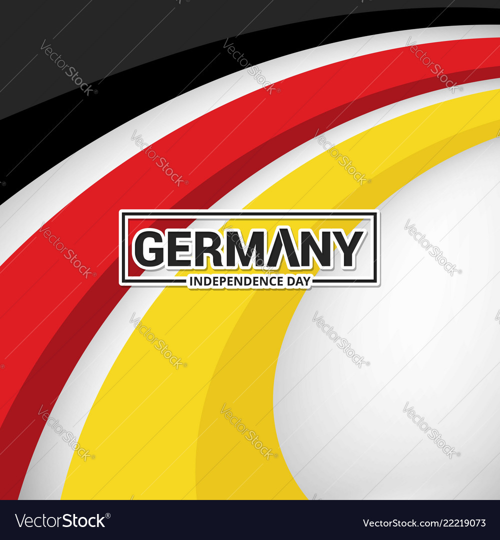 Germany indpendence day design