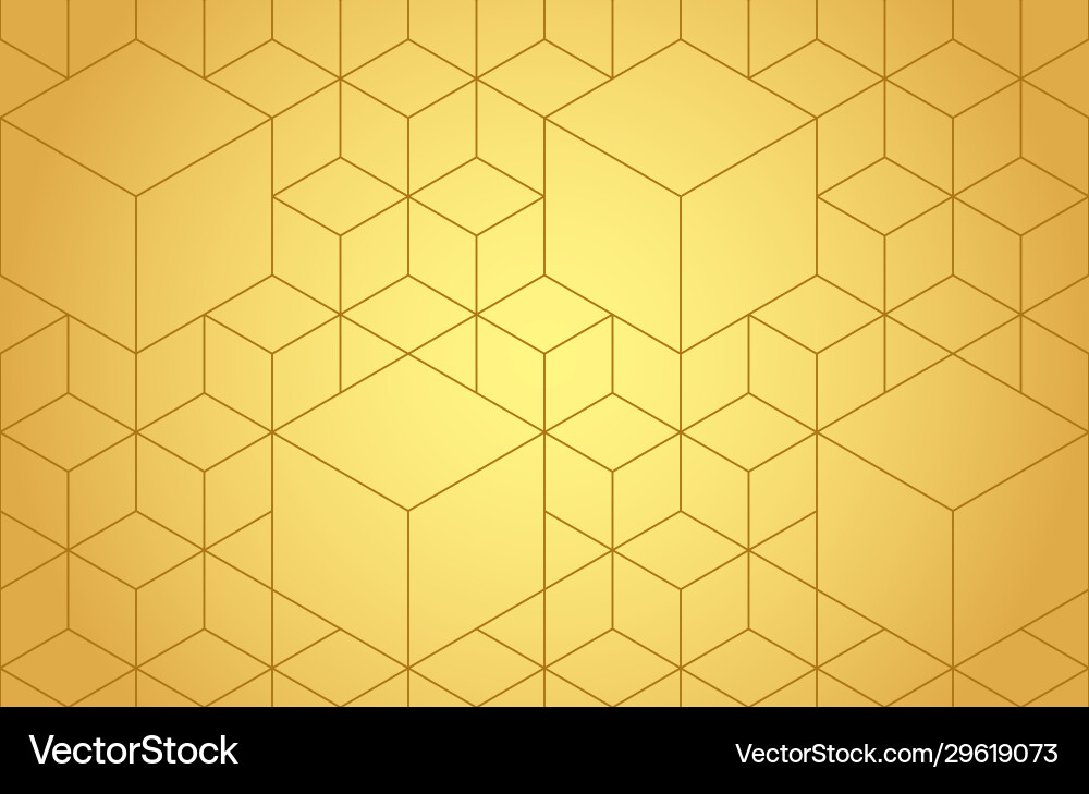 Golden lines seamless pattern Royalty Free Vector Image