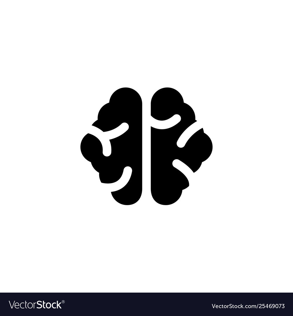 Human Brain Icon Royalty Free Vector Image - Vectorstock