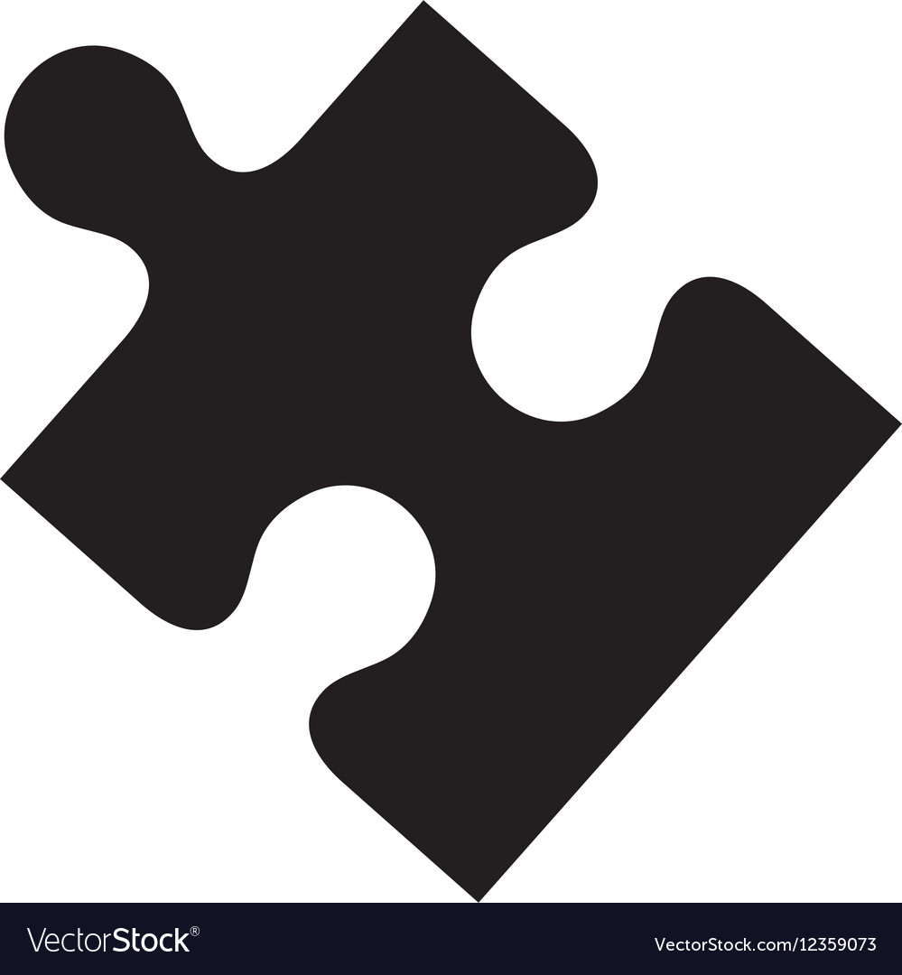 Puzzle pieces concept Royalty Free Vector Image